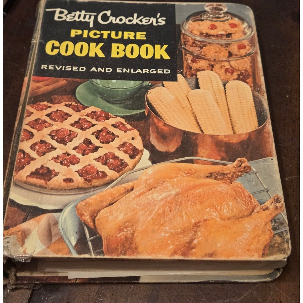 Betty Crocker Picture Cook Book 2nd Edition 2nd Printing 1956 Vintage Ring Bound